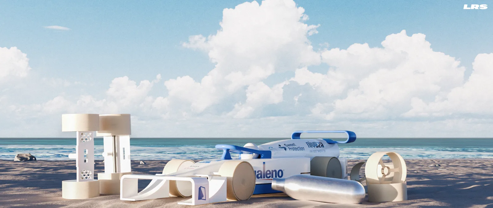 Stem Racing Beach